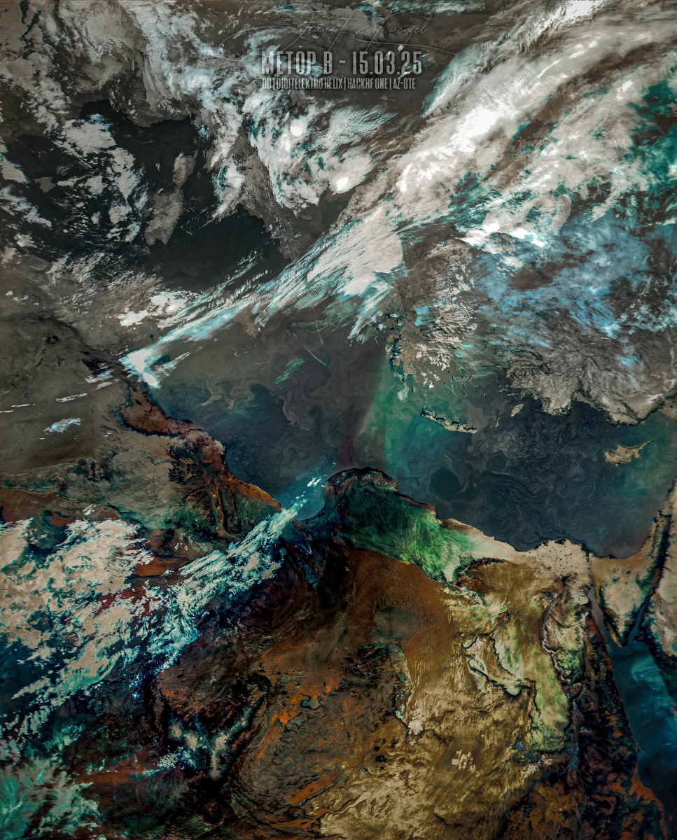 3.25 MetOpB avhrr 3 AVHRR 3b45 IR False Color